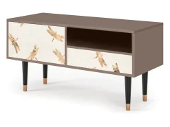 Mueble de TV - 115х59х48 cm - T3 - Nude Dragonflies, Latte^ Móvel De Tv
