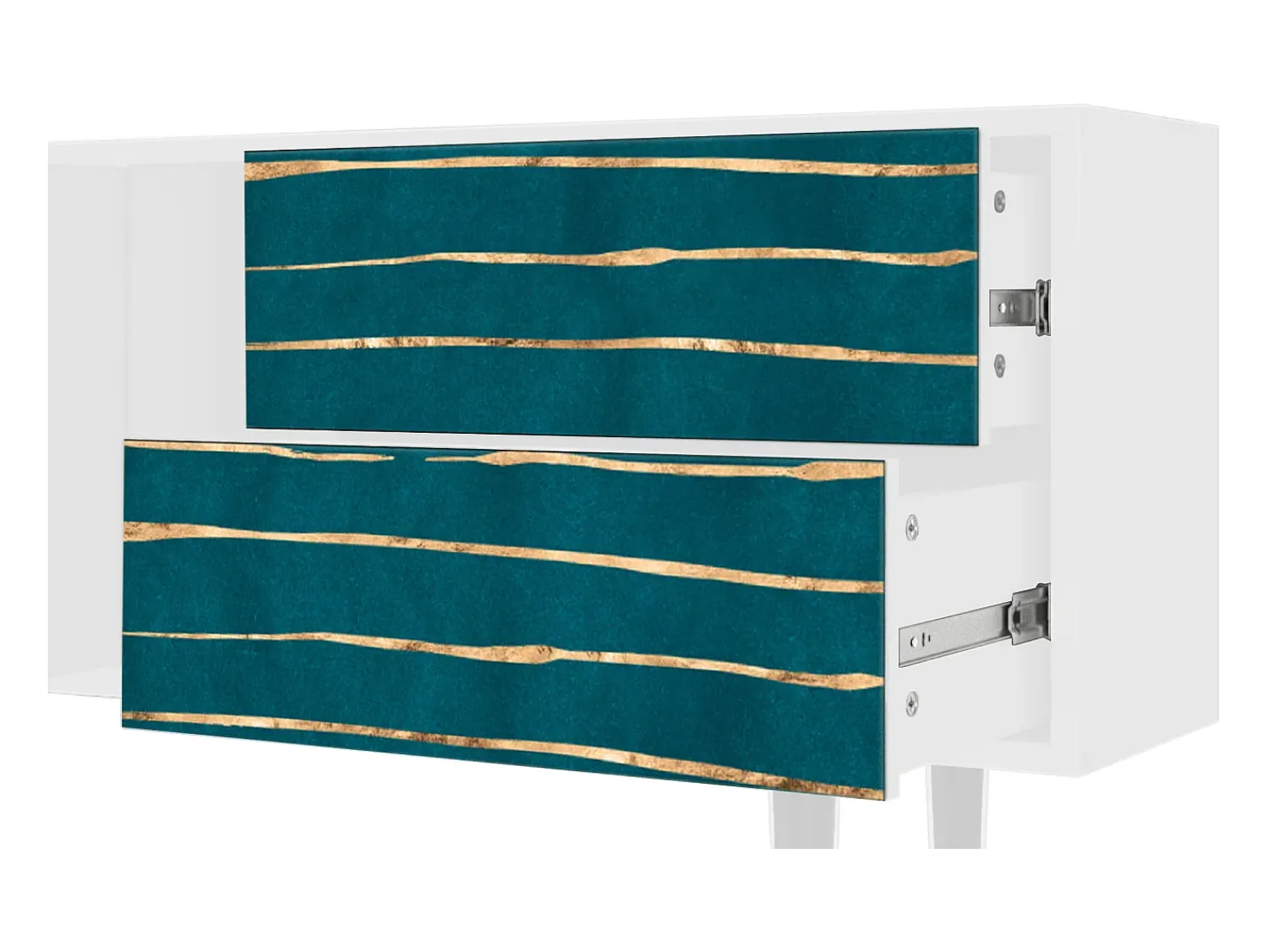Móvel De Tv* Mueble de TV - 170х69х48 cm - T1 - Ocean Drive, Branco Bege