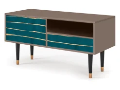 Móvel De Tv* Mueble de TV - 115х59х48 cm - T3 - Ocean Drive, Latte Bege