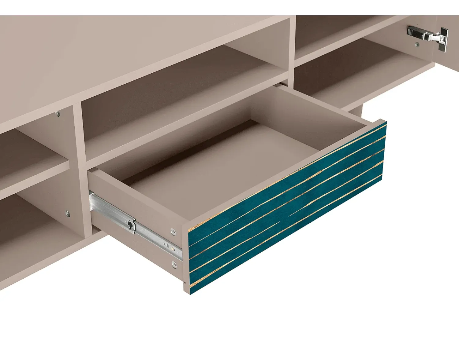 Mueble de TV - 170х59х41 cm - T6 - Ocean Drive, Latte^ Móvel De Tv