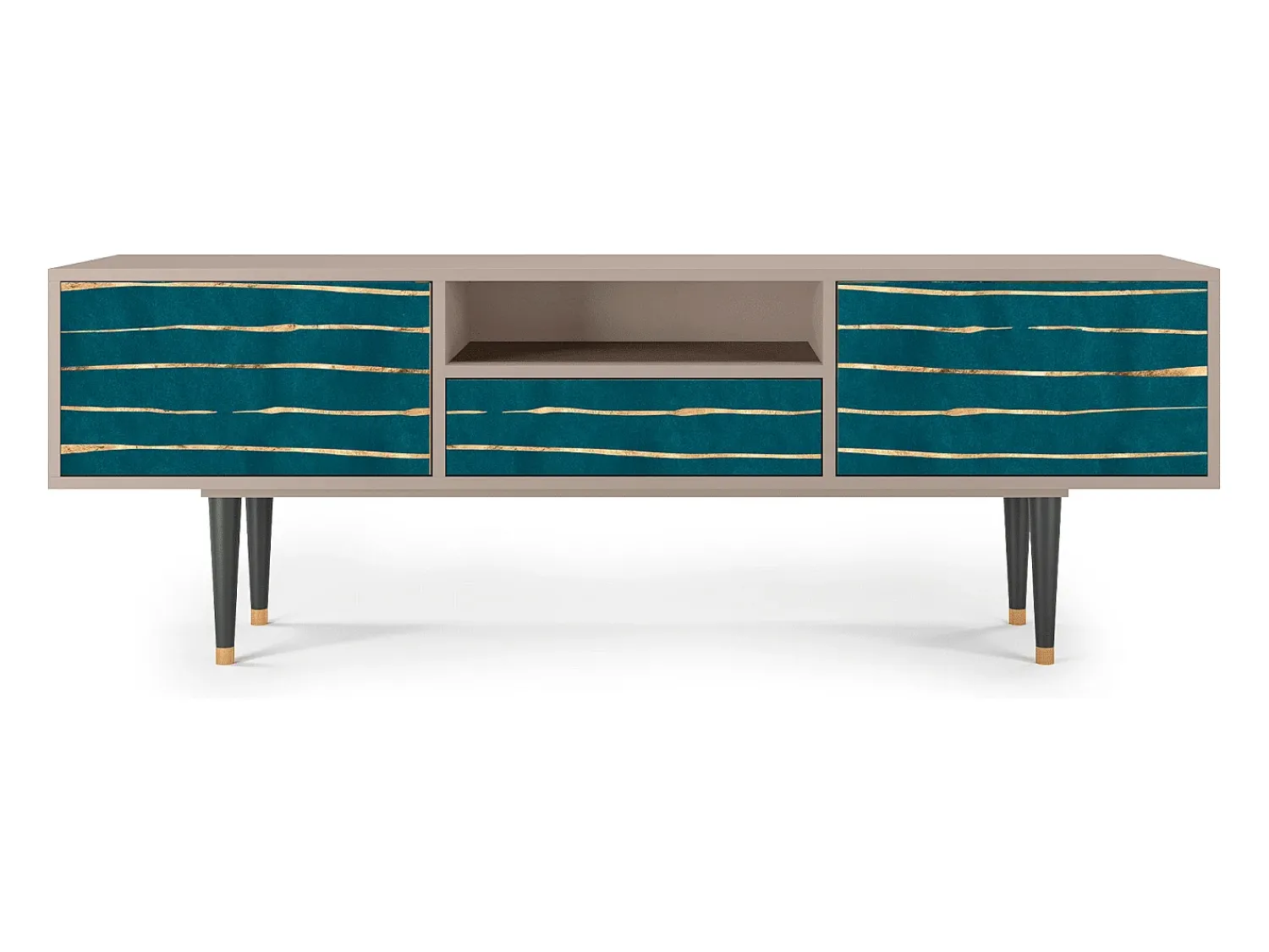 Mueble de TV - 170х59х41 cm - T6 - Ocean Drive, Latte^ Móvel De Tv