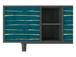 Discount Mueble de TV - 150х69х41 cm - T5 - Ocean Drive, Antracite Cinza antracite