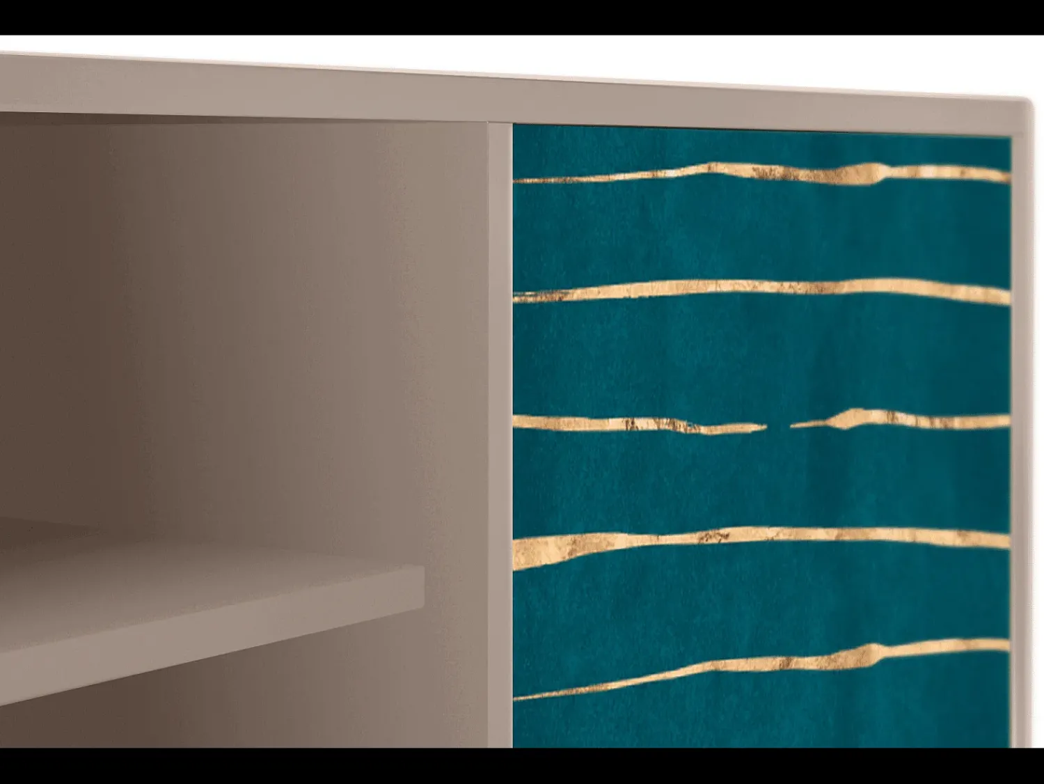 Hot Mueble de TV - 170х69х48 cm - T2 - Ocean Drive, Latte Bege