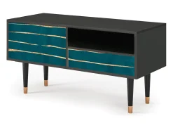 Mueble de TV - 115х59х48 cm - T3 - Ocean Drive, Antracite^ Móvel De Tv