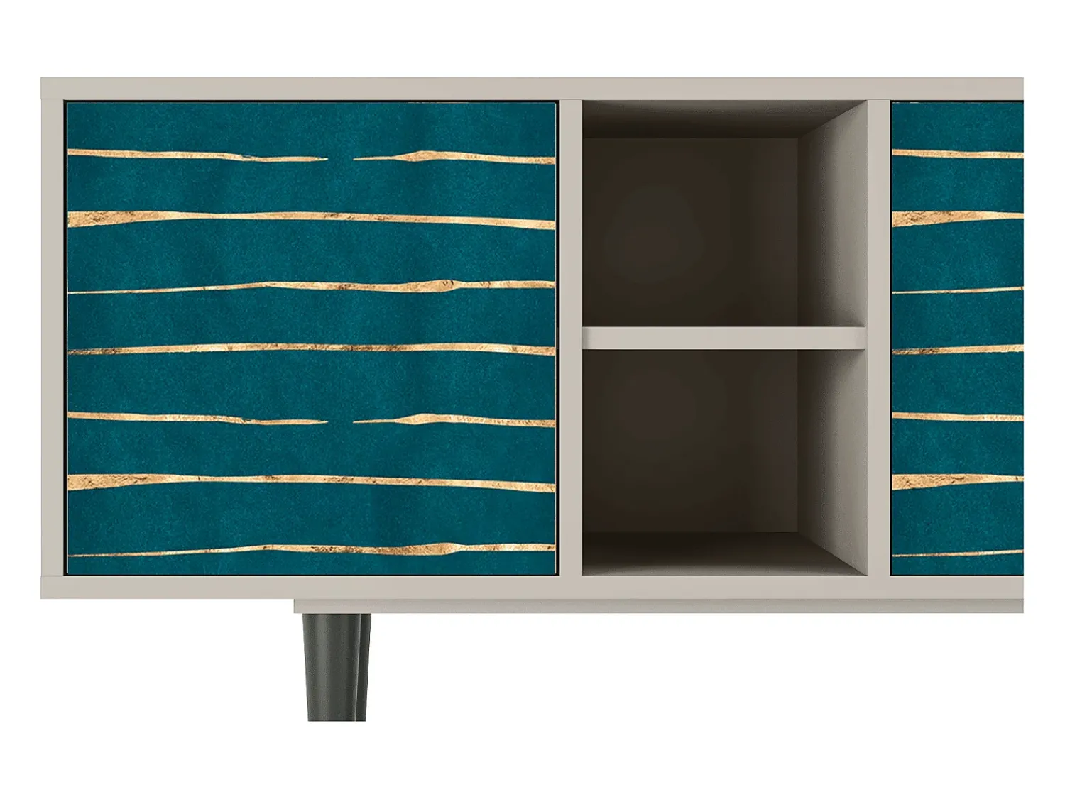 Móvel De Tv* Mueble de TV - 150х69х41 cm - T5 - Ocean Drive, Areia Bege