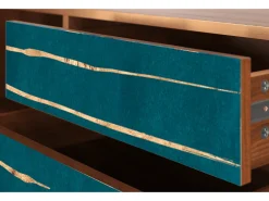 Best Mueble de TV - 170х59х48 cm - T4 - Ocean Drive, Nogueira Castanho