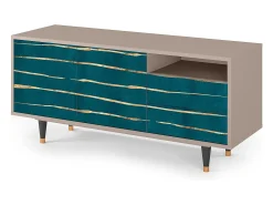 Móvel De Tv| Mueble de TV - 125х56х41 cm - T7 - Ocean Drive, Latte Bege