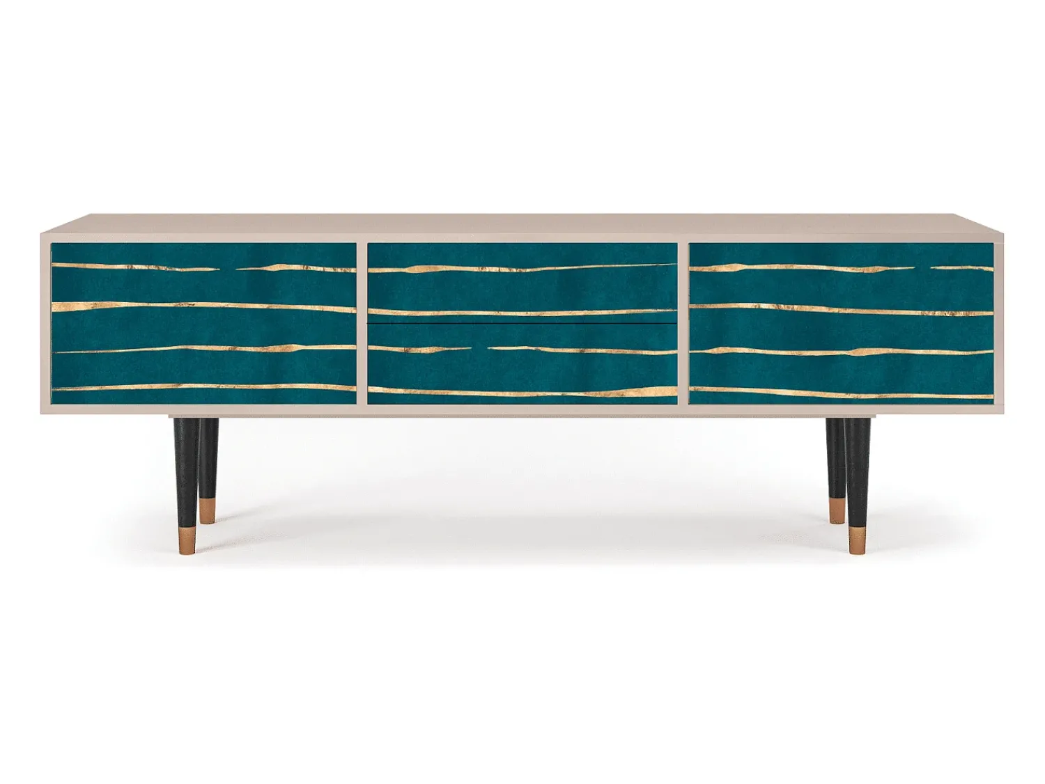 New Mueble de TV - 170х59х48 cm - T4 - Ocean Drive, Latte Bege