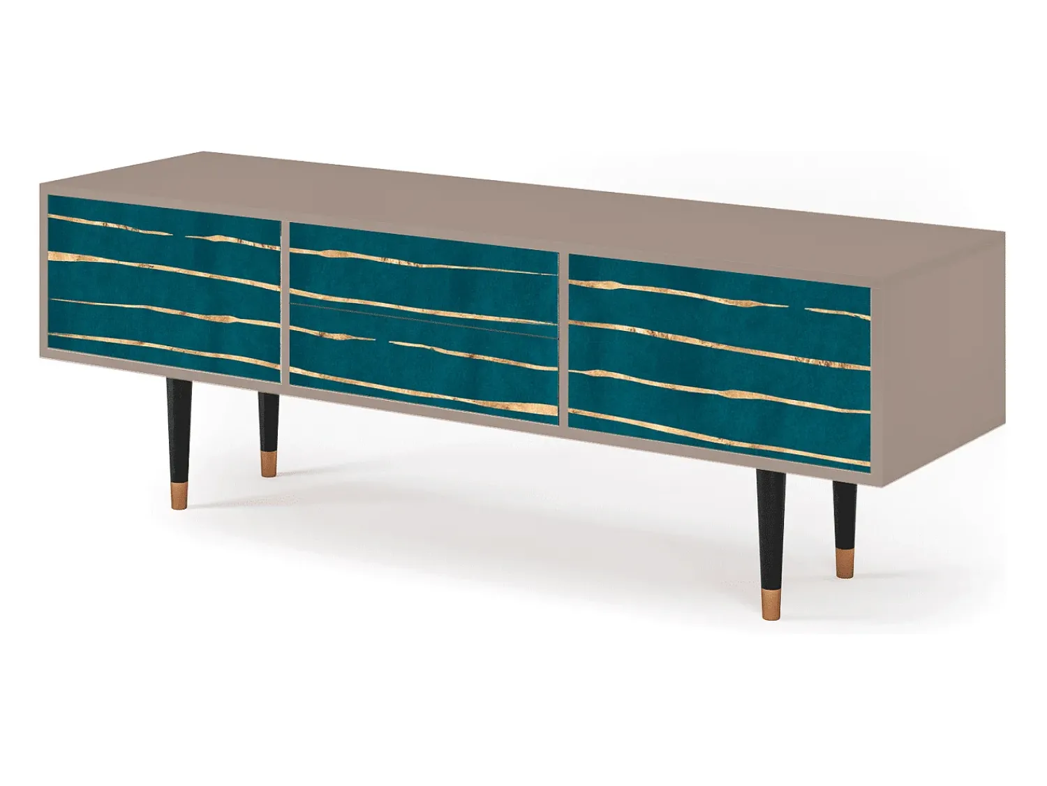 New Mueble de TV - 170х59х48 cm - T4 - Ocean Drive, Latte Bege