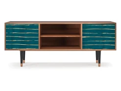 Mueble de TV - 170х69х48 cm - T2 - Ocean Drive, Nogueira^ Móvel De Tv