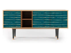 Best Mueble de TV - 150х69х41 cm - T5 - Ocean Drive, Nogueira Castanho