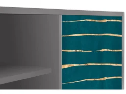 Outlet Mueble de TV - 170х69х48 cm - T2 - Ocean Drive, Cinza Cinzento