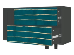 Mueble de TV - 170х69х48 cm - T1 - Ocean Drive, Antracite^ Móvel De Tv