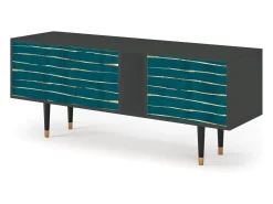 Mueble de TV - 170х69х48 cm - T1 - Ocean Drive, Antracite^ Móvel De Tv