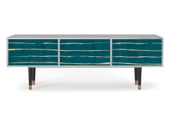 Móvel De Tv| Mueble de TV - 170х59х48 cm - T4 - Ocean Drive, Cinza Cinzento