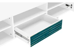Mueble de TV - 170х59х41 cm - T6 - Ocean Drive, Branco Bege