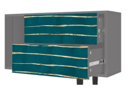 Mueble de TV - 170х69х48 cm - T1 - Ocean Drive, Cinza Cinzento