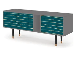 Mueble de TV - 170х69х48 cm - T1 - Ocean Drive, Cinza Cinzento