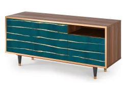 Mueble de TV - 125х56х41 cm - T7 - Ocean Drive, Nogueira^ Móvel De Tv