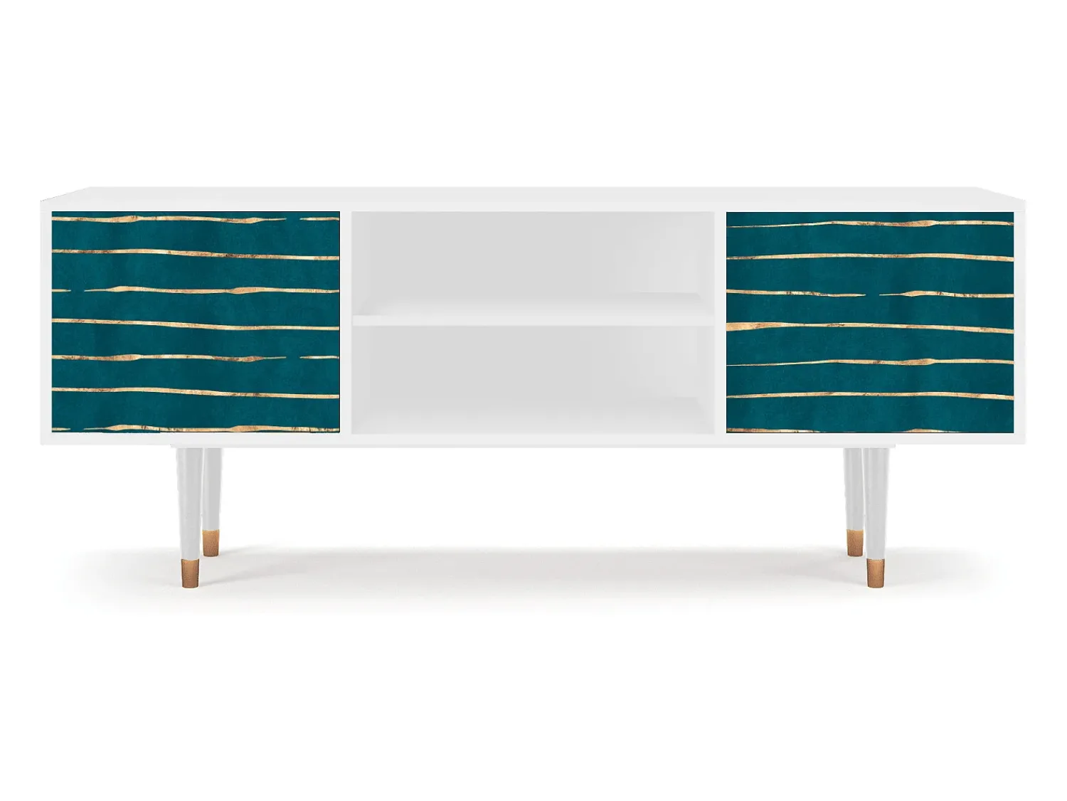 Outlet Mueble de TV - 170х69х48 cm - T2 - Ocean Drive, Branco Bege