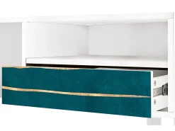 Discount Mueble de TV - 115х59х48 cm - T3 - Ocean Drive, Branco Bege