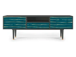 Mueble de TV - 170х59х41 cm - T6 - Ocean Drive, Antracite Cinza antracite
