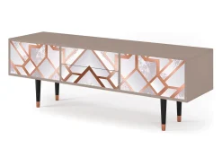 Outlet Mueble de TV - 170х59х48 cm - T4 - Pastel Fairytale, Latte Bege