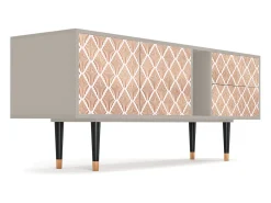 Móvel De Tv* Mueble de TV - 170х69х48 cm - T1 - Pastel Sunrise, Areia Bege