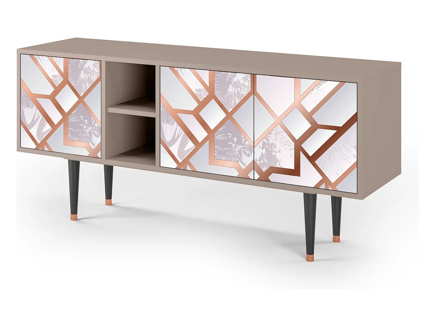 Mueble de TV - 150х69х41 cm - T5 - Pastel Fairytale, Latte^ Móvel De Tv