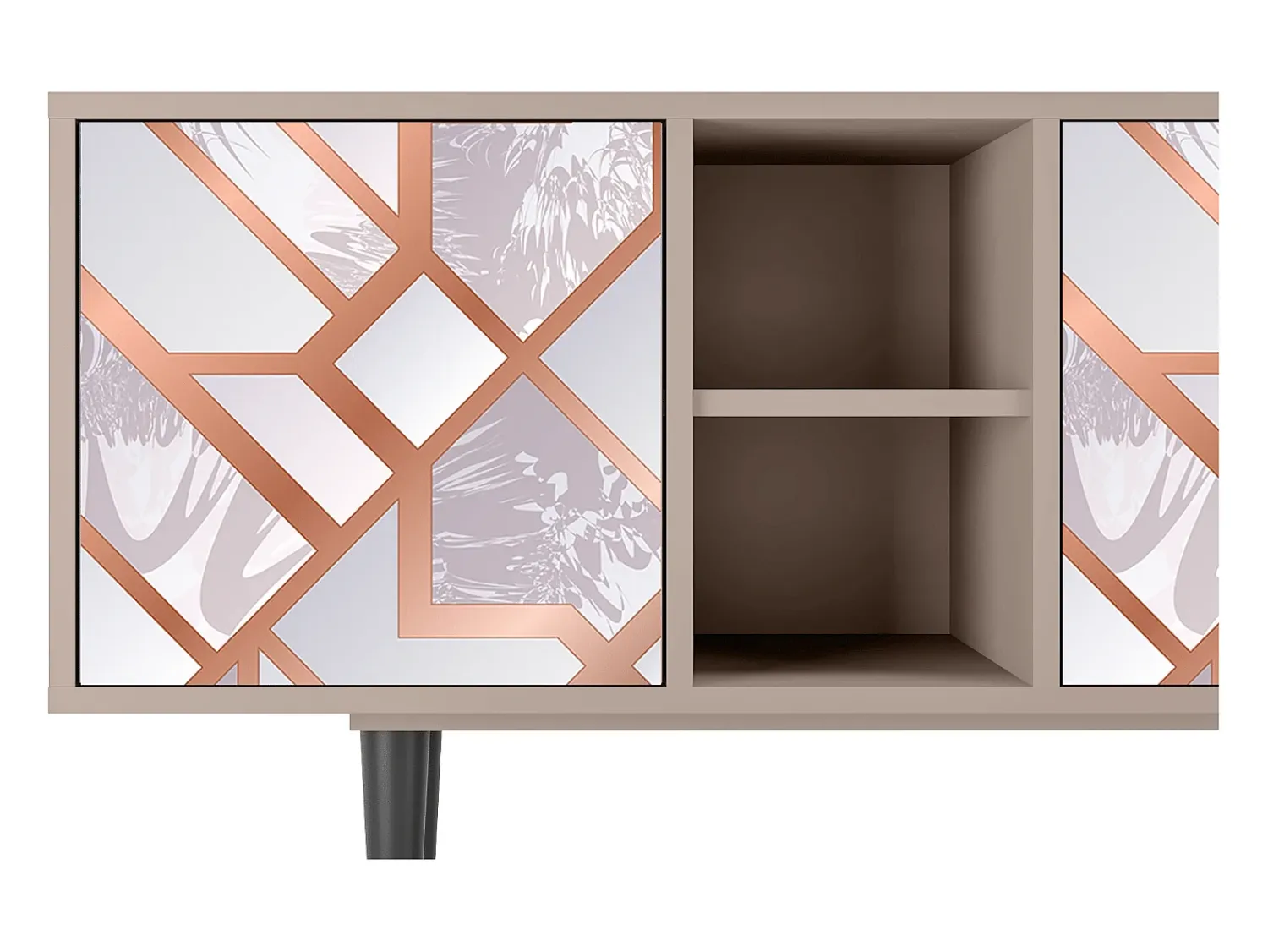 Mueble de TV - 150х69х41 cm - T5 - Pastel Fairytale, Latte^ Móvel De Tv