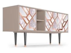 Mueble de TV - 150х69х41 cm - T5 - Pastel Fairytale, Latte^ Móvel De Tv