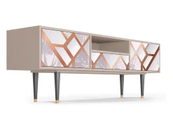 Móvel De Tv* Mueble de TV - 170х59х41 cm - T6 - Pastel Fairytale, Latte Bege