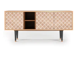 Mueble de TV - 150х69х41 cm - T5 - Pastel Sunrise, Nogueira^ Móvel De Tv