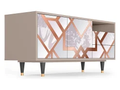 Mueble de TV - 125х56х41 cm - T7 - Pastel Fairytale, Latte^ Móvel De Tv