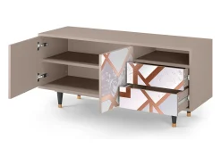 Mueble de TV - 125х56х41 cm - T7 - Pastel Fairytale, Latte^ Móvel De Tv