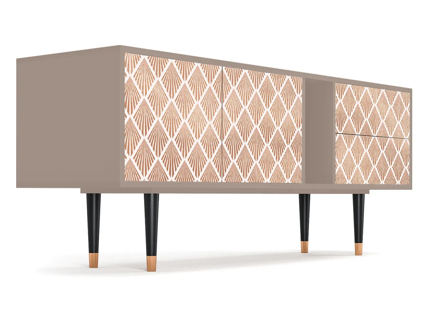 Mueble de TV - 170х69х48 cm - T1 - Pastel Sunrise, Latte^ Móvel De Tv