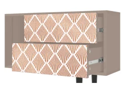 Mueble de TV - 170х69х48 cm - T1 - Pastel Sunrise, Latte^ Móvel De Tv