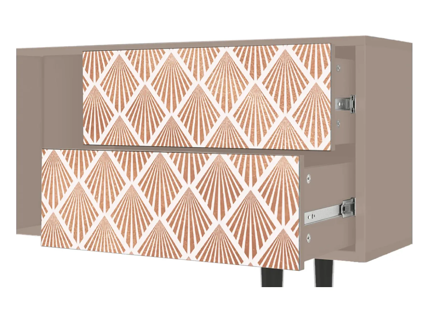 Mueble de TV - 170х69х48 cm - T1 - Pastel Sunrise, Latte^ Móvel De Tv