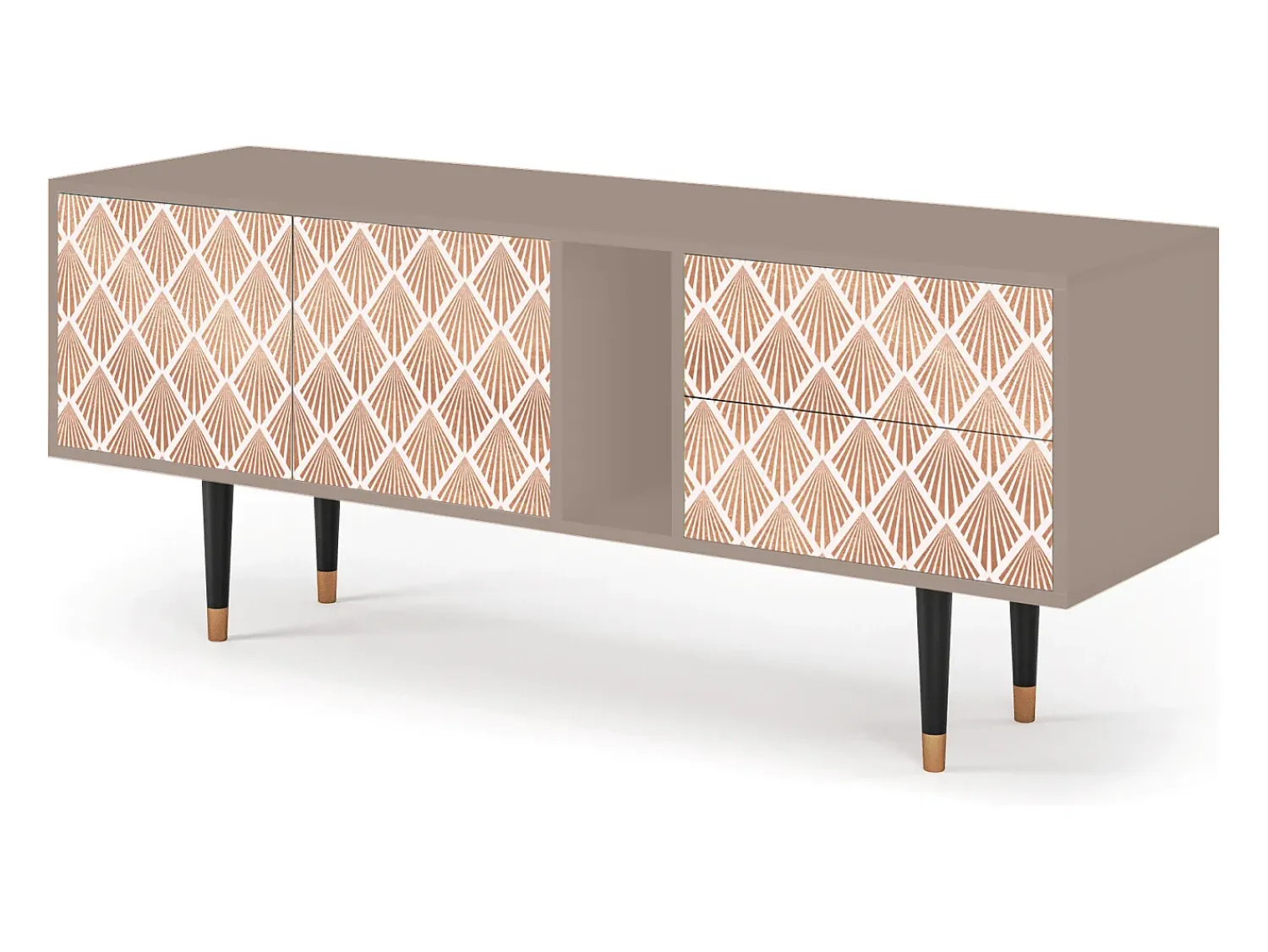 Mueble de TV - 170х69х48 cm - T1 - Pastel Sunrise, Latte^ Móvel De Tv