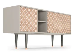 Outlet Mueble de TV - 150х69х41 cm - T5 - Pastel Sunrise, Areia Bege