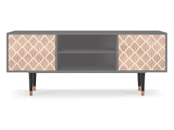 Mueble de TV - 170х69х48 cm - T2 - Pastel Sunrise, Cinza^ Móvel De Tv