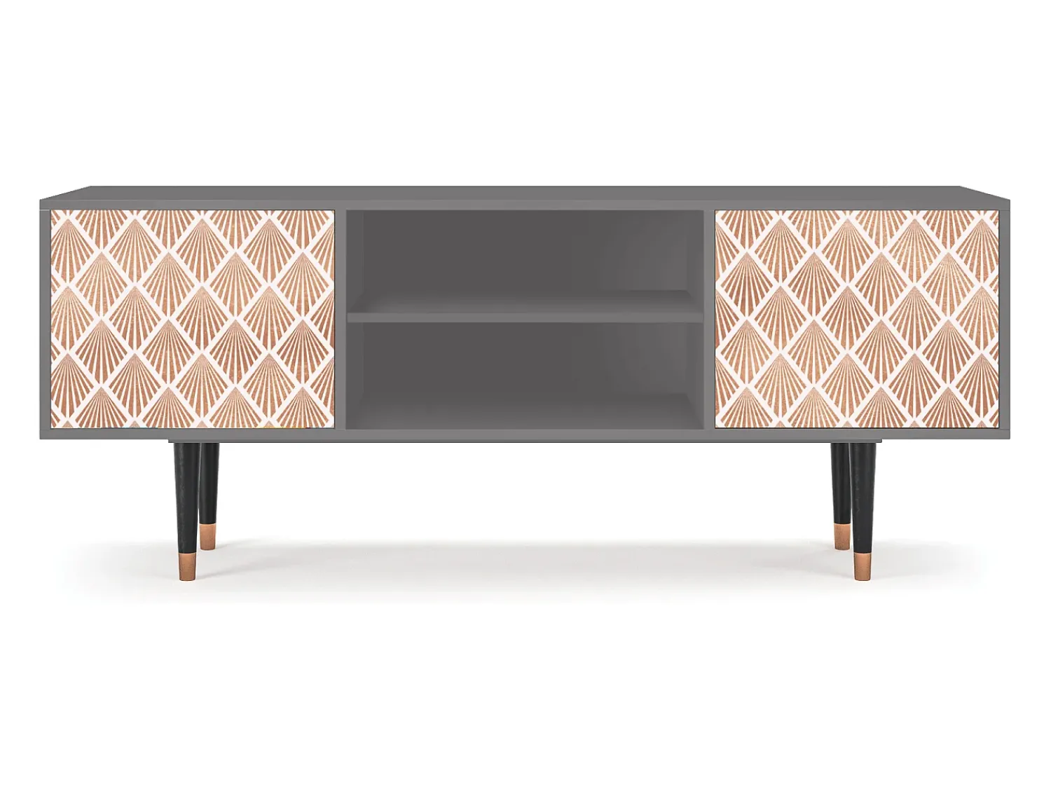 Mueble de TV - 170х69х48 cm - T2 - Pastel Sunrise, Cinza^ Móvel De Tv