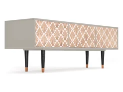 Móvel De Tv* Mueble de TV - 170х59х48 cm - T4 - Pastel Sunrise, Areia Bege