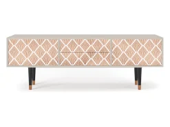 Móvel De Tv* Mueble de TV - 170х59х48 cm - T4 - Pastel Sunrise, Areia Bege