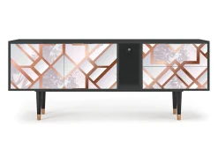 New Mueble de TV - 170х69х48 cm - T1 - Pastel Fairytale, Antracite Cinza antracite