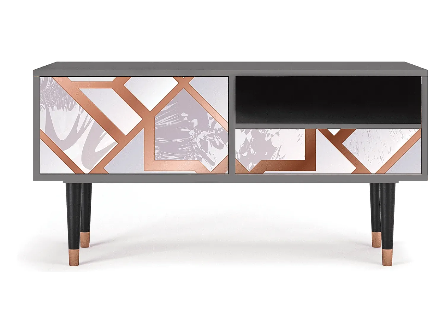 Móvel De Tv* Mueble de TV - 115х59х48 cm - T3 - Pastel Fairytale, Areia Bege