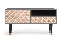 Móvel De Tv* Mueble de TV - 115х59х48 cm - T3 - Pastel Sunrise, Areia Bege