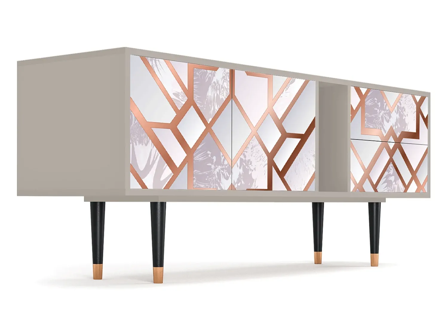 Mueble de TV - 170х69х48 cm - T1 - Pastel Fairytale, Areia^ Móvel De Tv