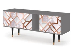 Online Mueble de TV - 170х69х48 cm - T1 - Pastel Fairytale, Cinza Cinzento