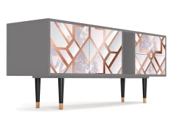 Online Mueble de TV - 170х69х48 cm - T1 - Pastel Fairytale, Cinza Cinzento